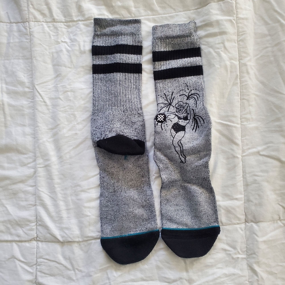 Stance Crew Socks, Large